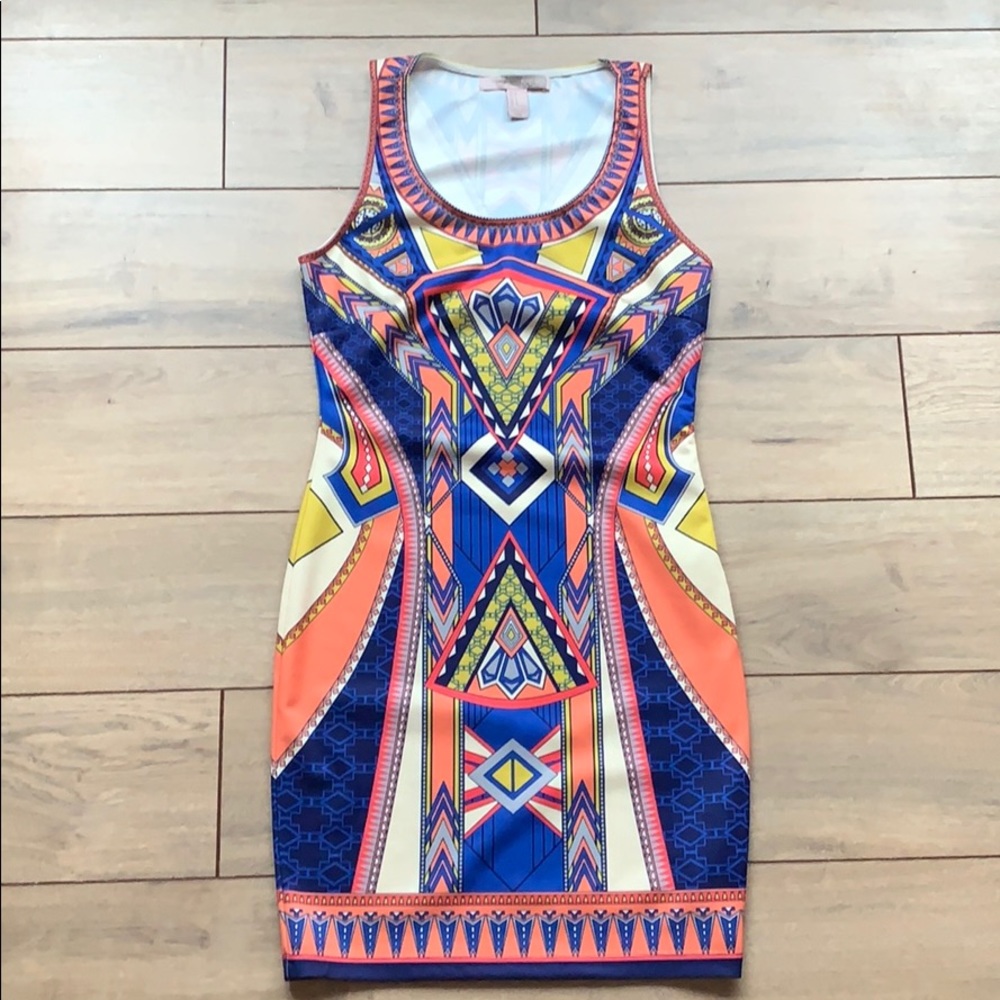 Neon Bodycon Dress